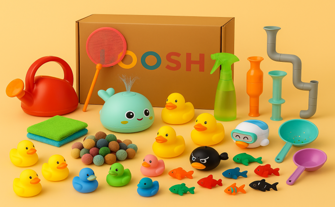 LOOSH Little Splashers Bathtime Kit