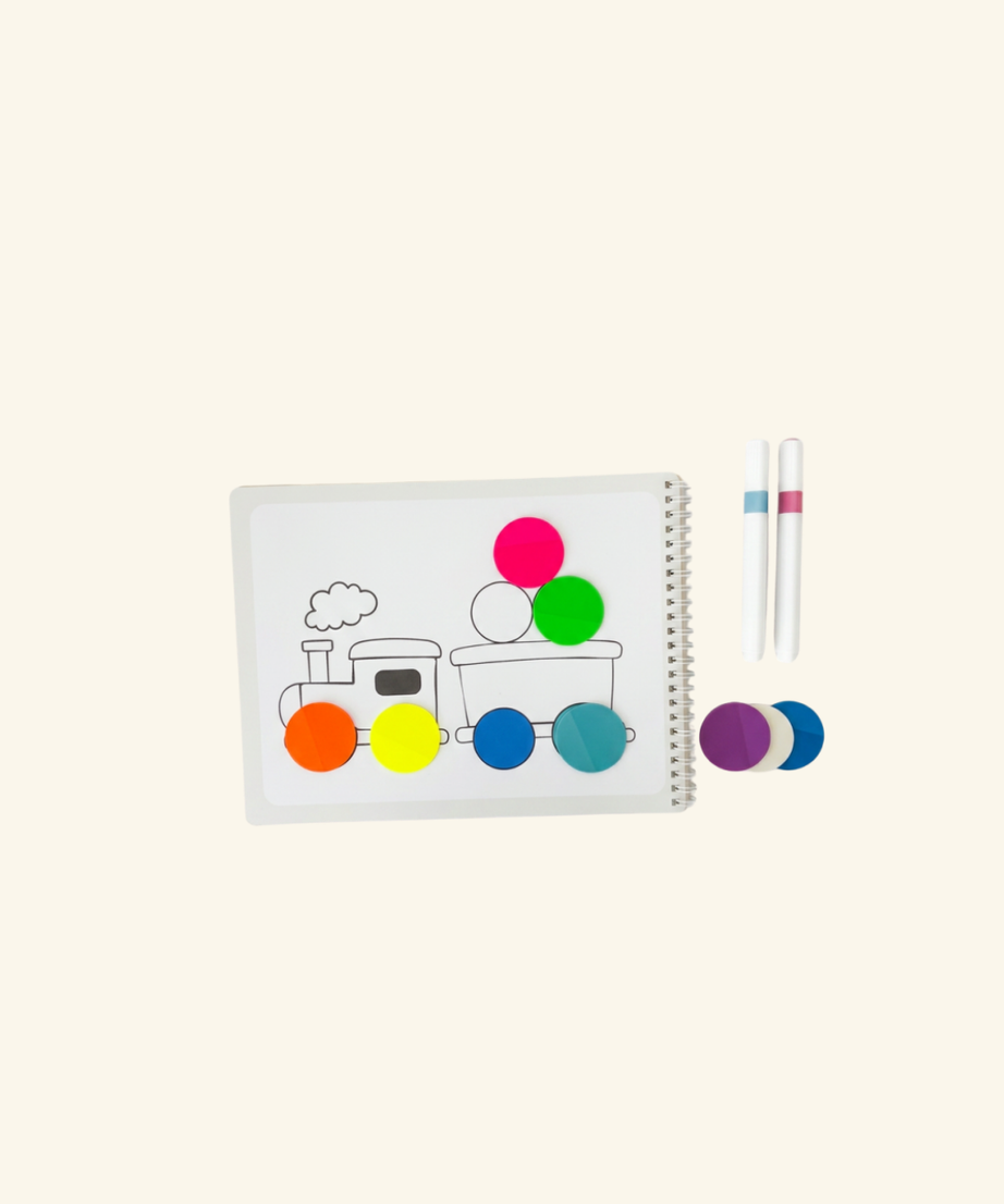 LOOSH Color Match Sticker Activity Book