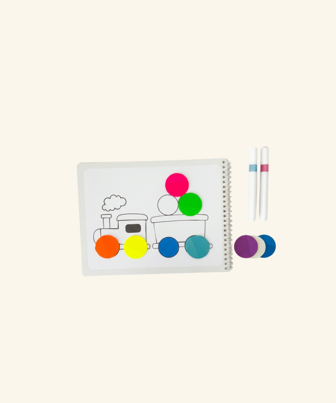 LOOSH Color Match Sticker Activity Book