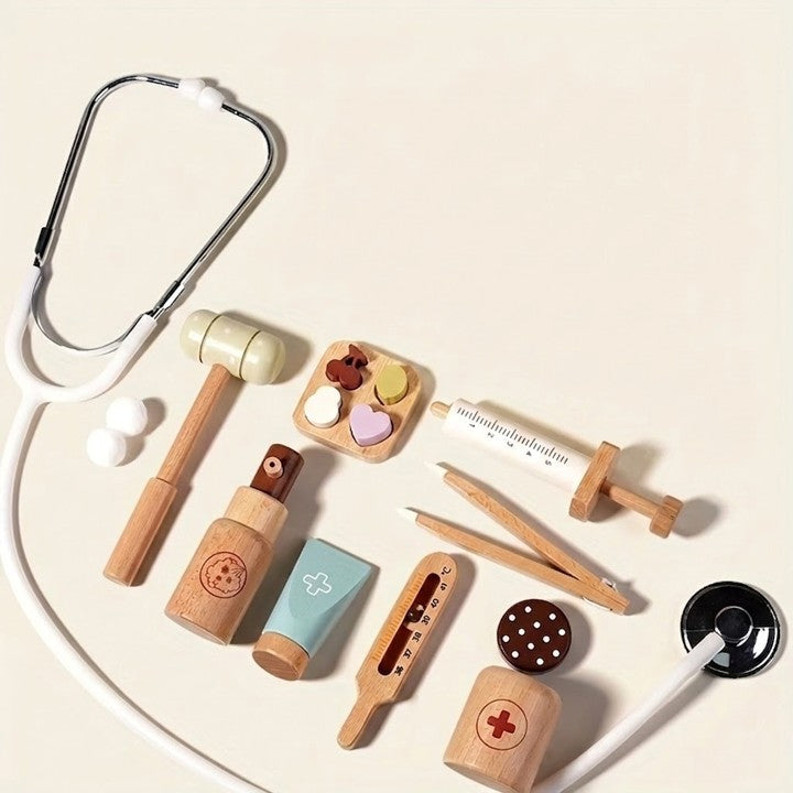 Wooden Doctor Kit
