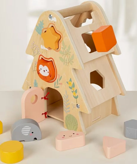 Forest House Shape Sorter