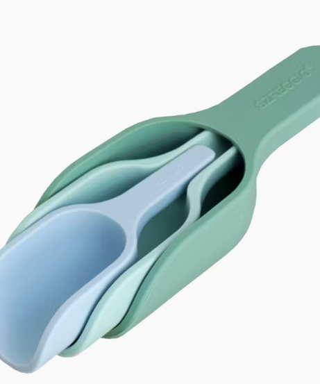 Green scoop set