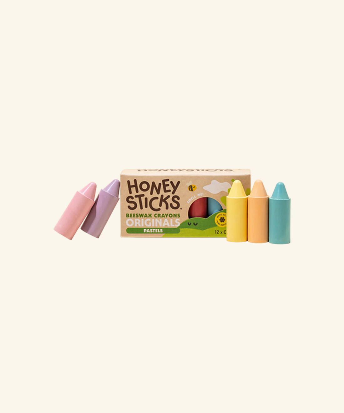 Honeysticks 100% Pure Beeswax Crayons