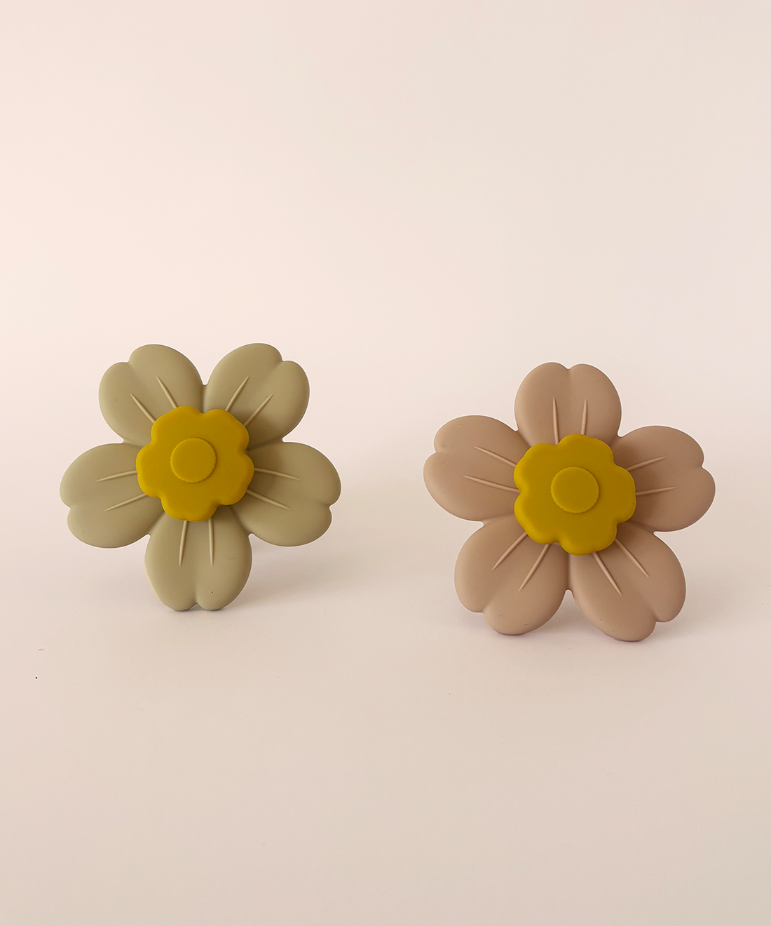 Silicone Fidget Spinner Set - Flowers