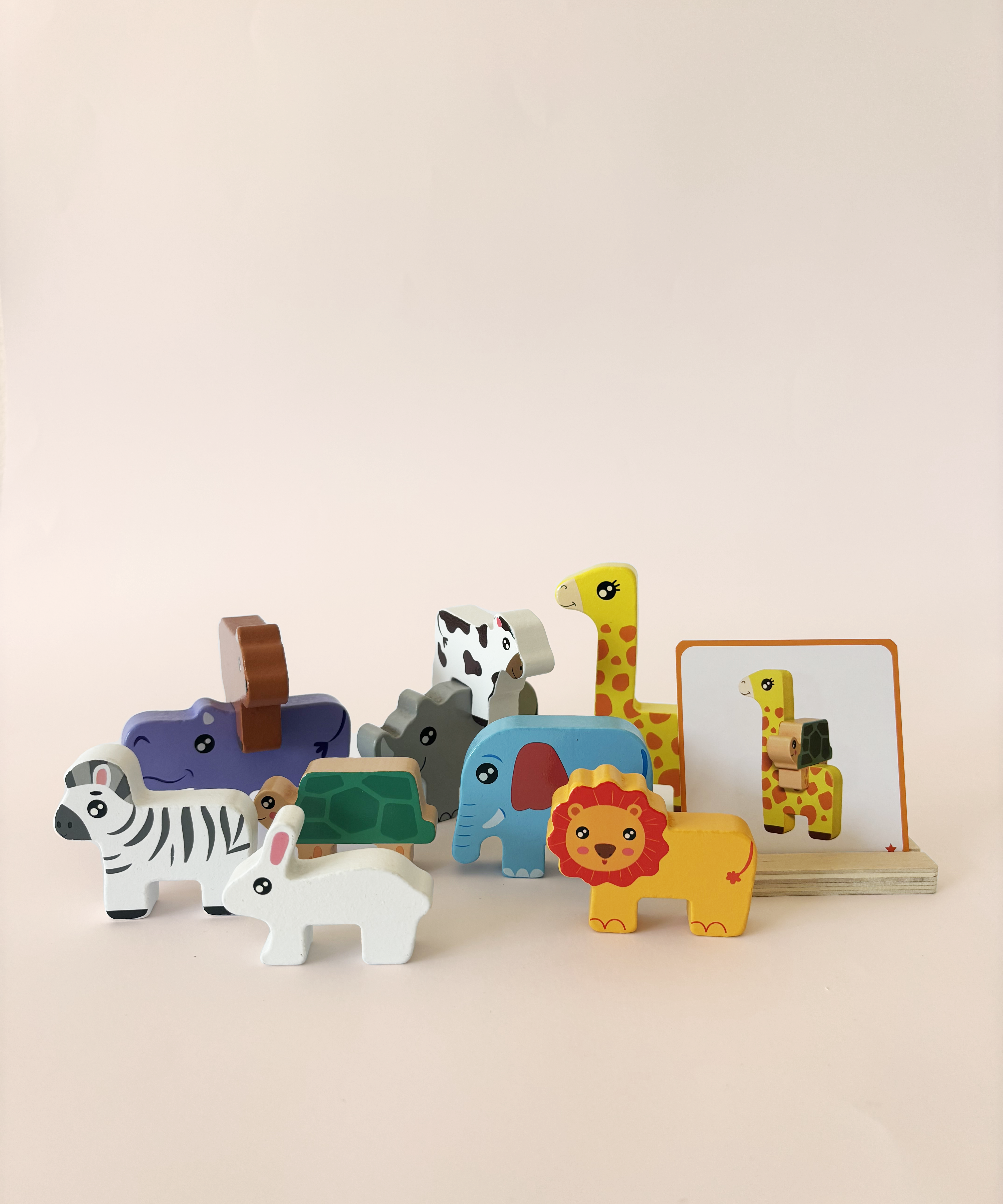 Animal Stacking Game (Wood)