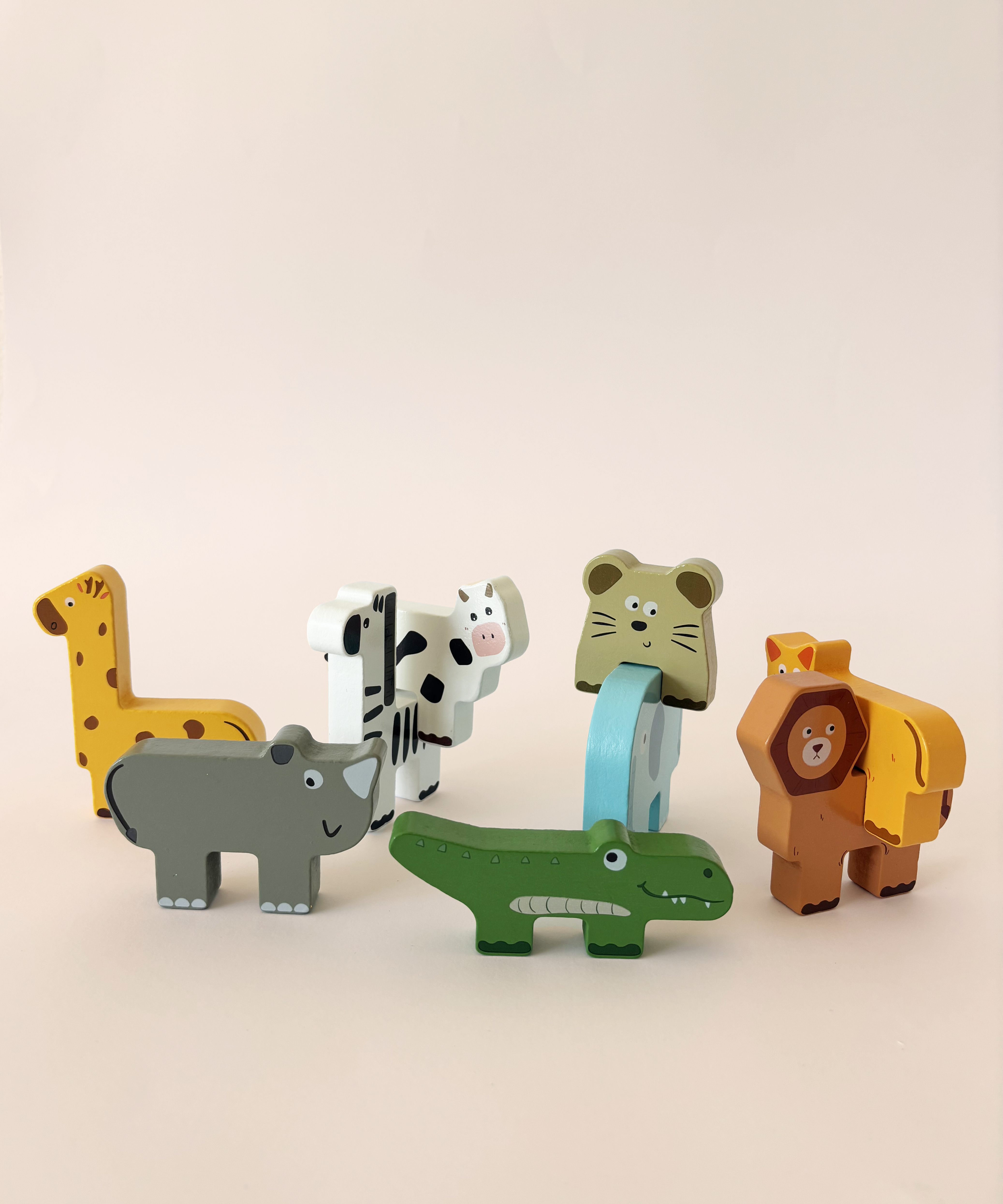 Animal Stacking Game (Wood)