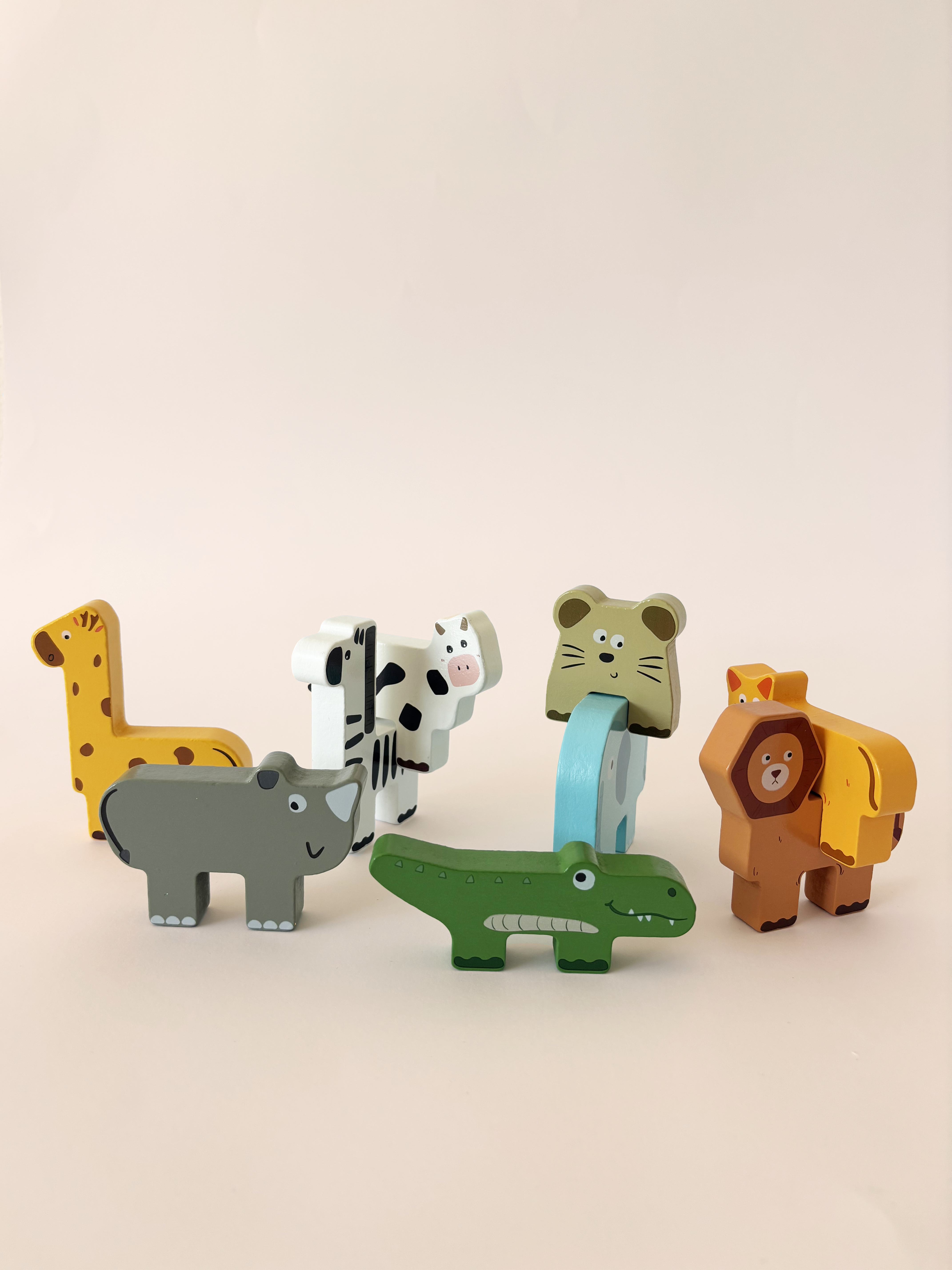 Animal Stacking Game (Wood)