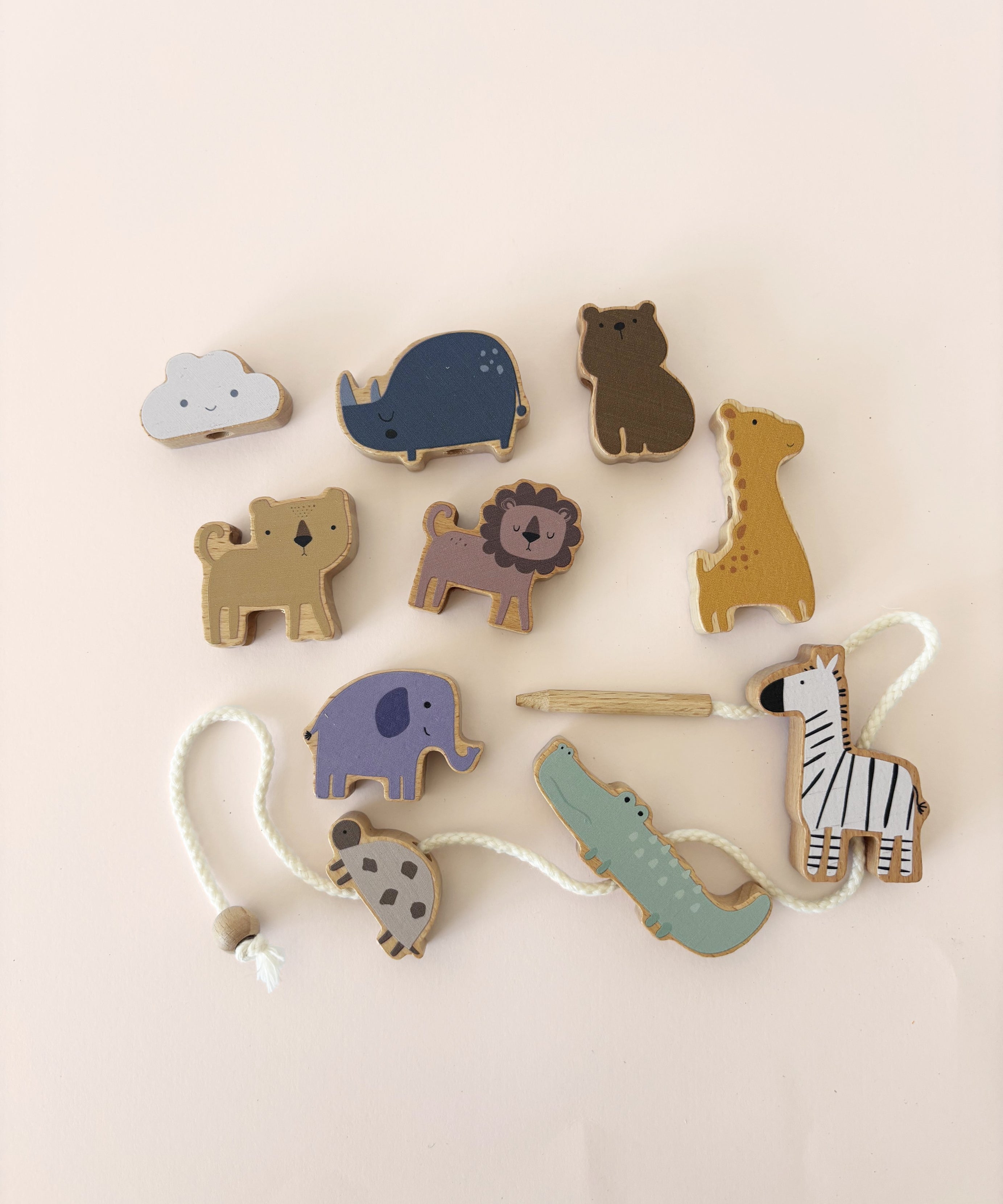 Animal Lacing Set (Moderate Lacing)
