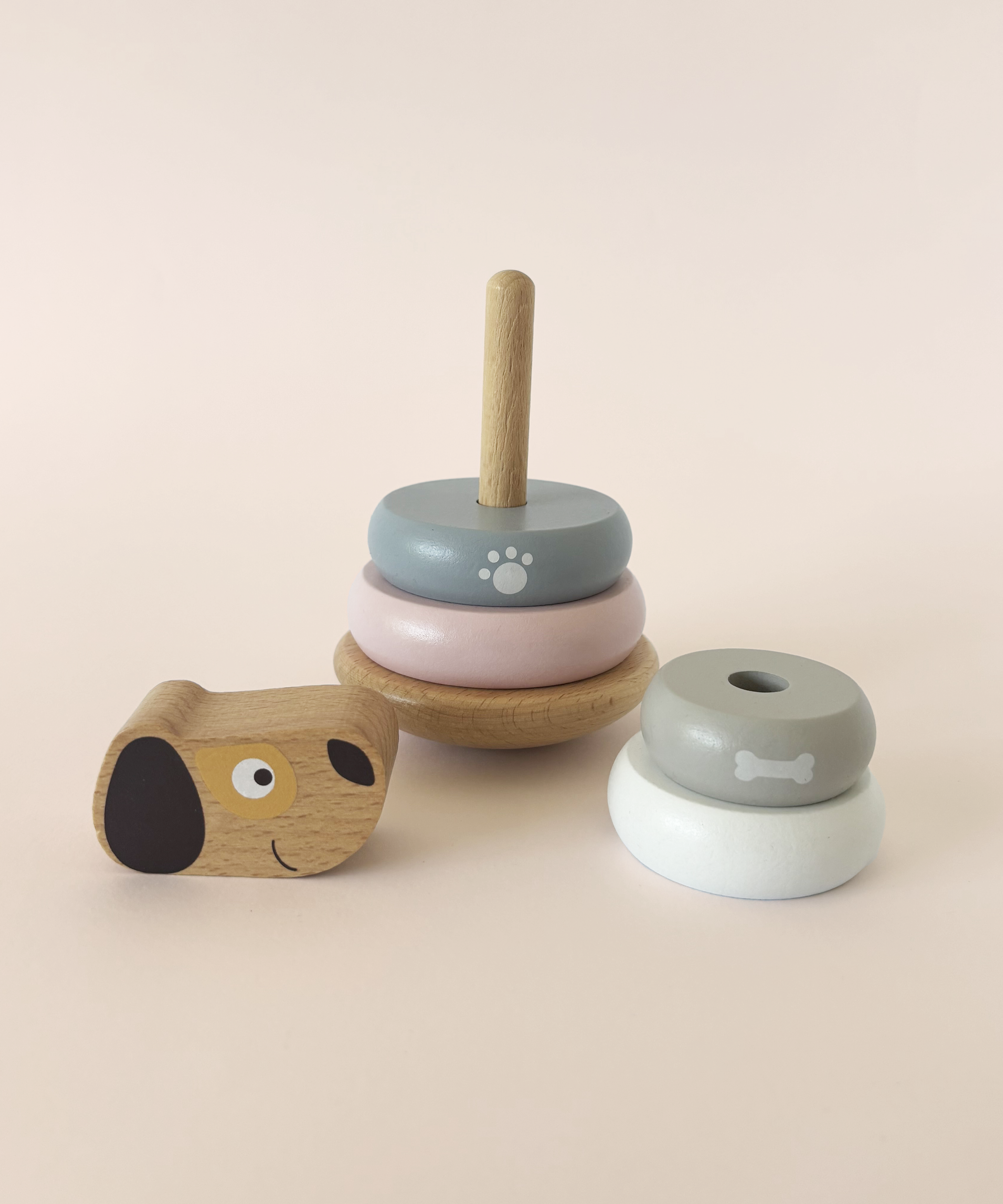 Wooden Stacking Rings