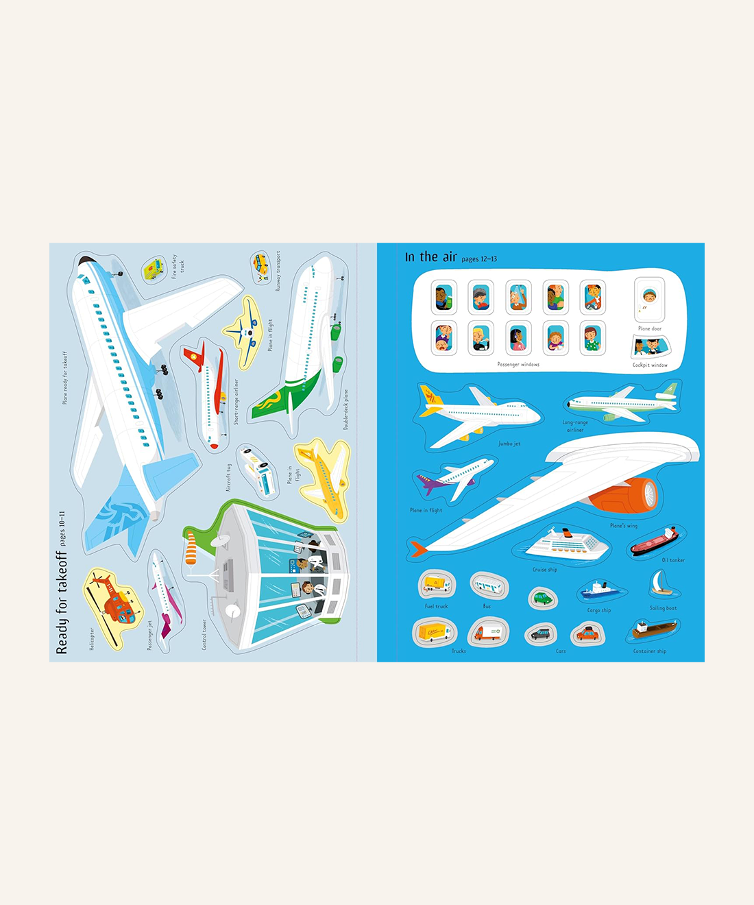 Usborne Travel Sticker Book