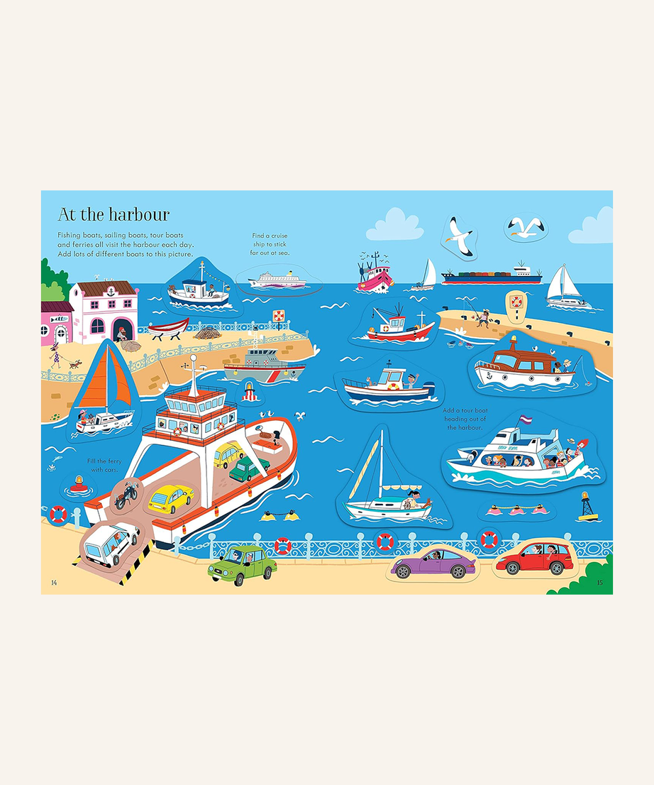 Usborne Travel Sticker Book