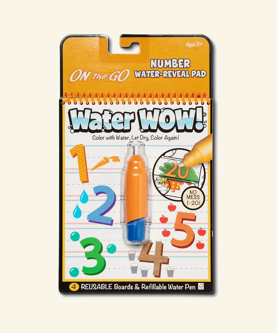 Melissa & Doug Water Wow Book - Numbers