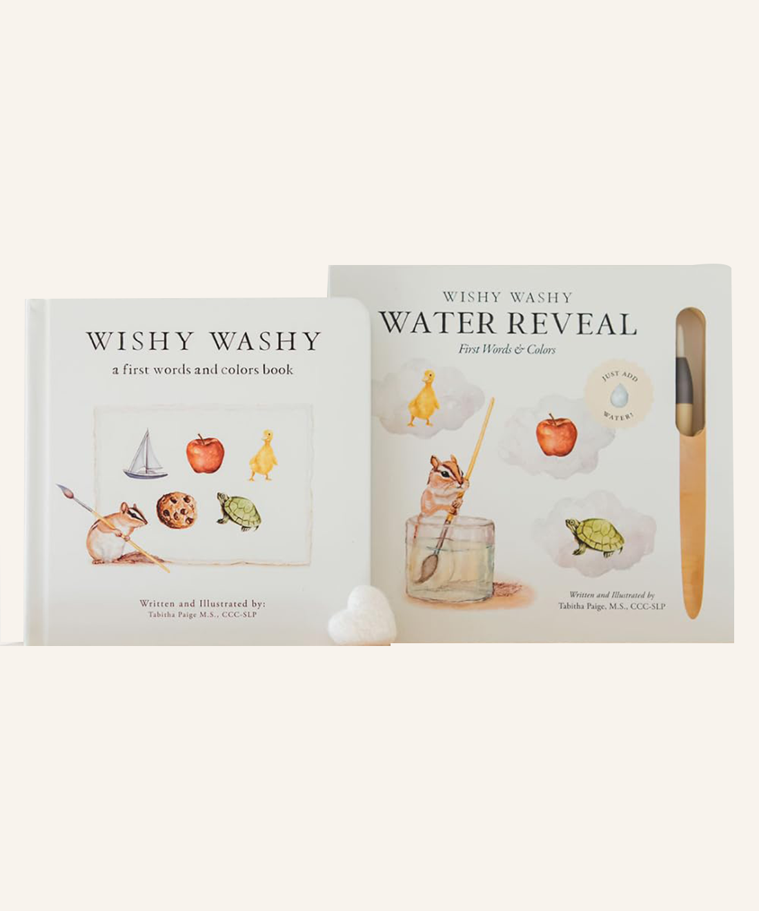 Wishy Washy First Words & Colors Water Reveal Book