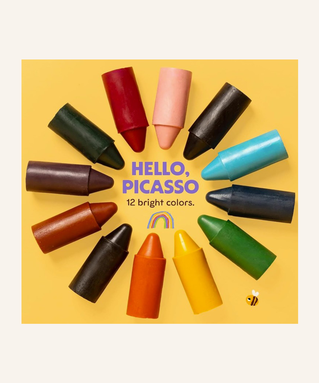 Honeysticks 100% Pure Beeswax Crayons