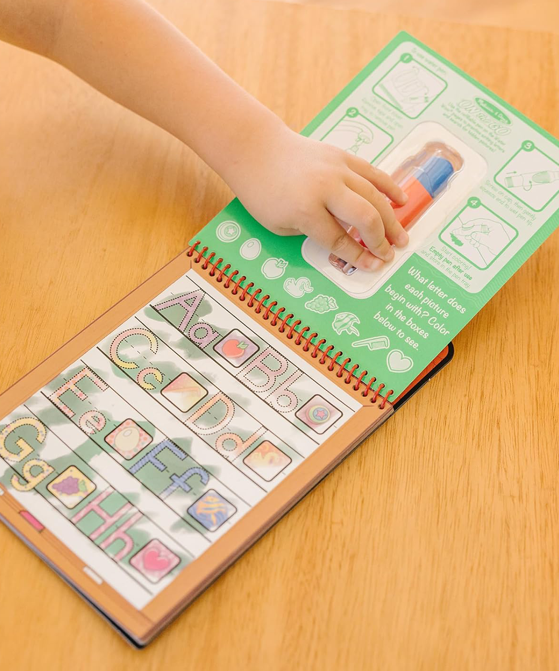Melissa & Doug Water Wow Book - Alphabet