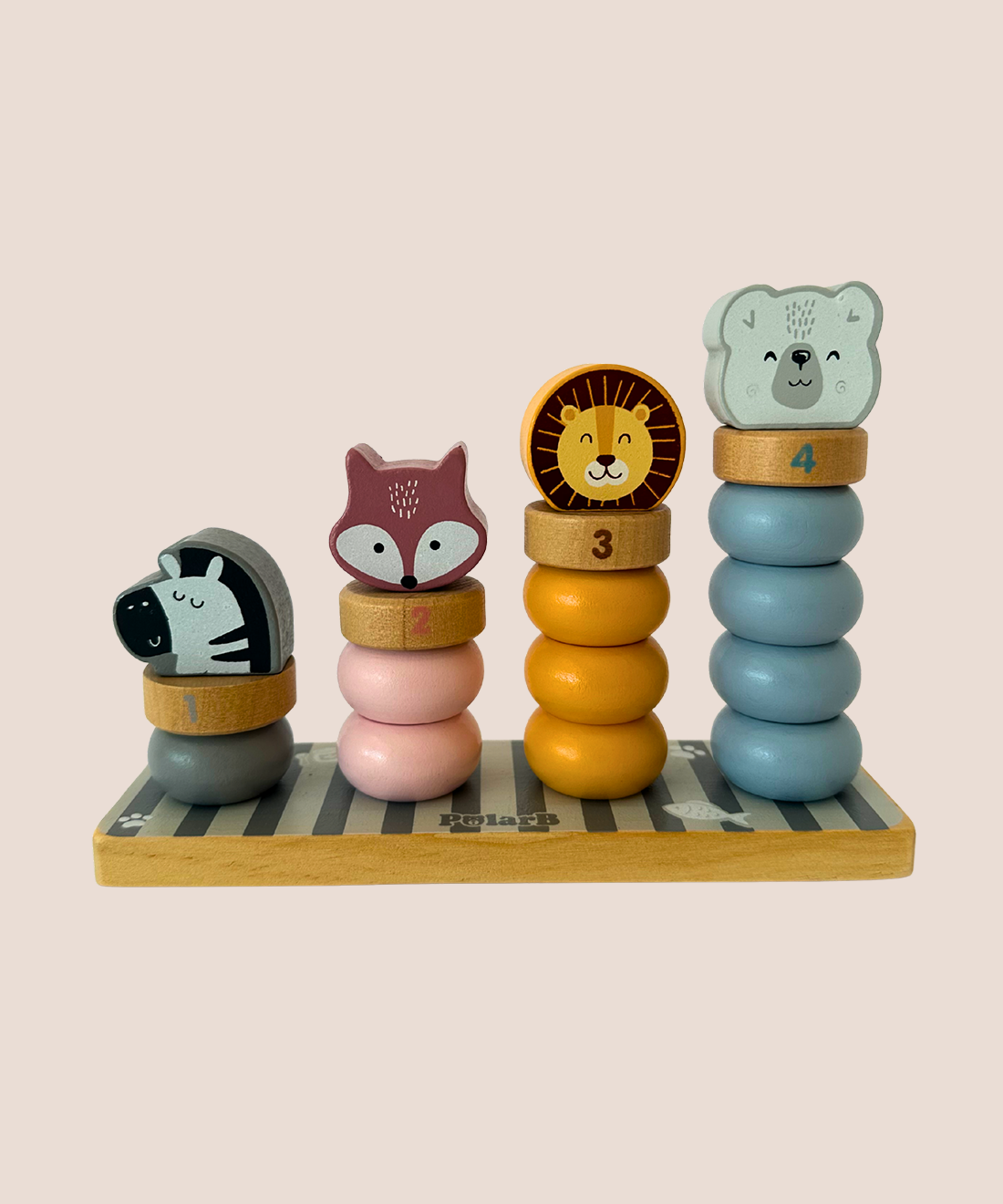 Animal & Numbers Stacking Puzzle