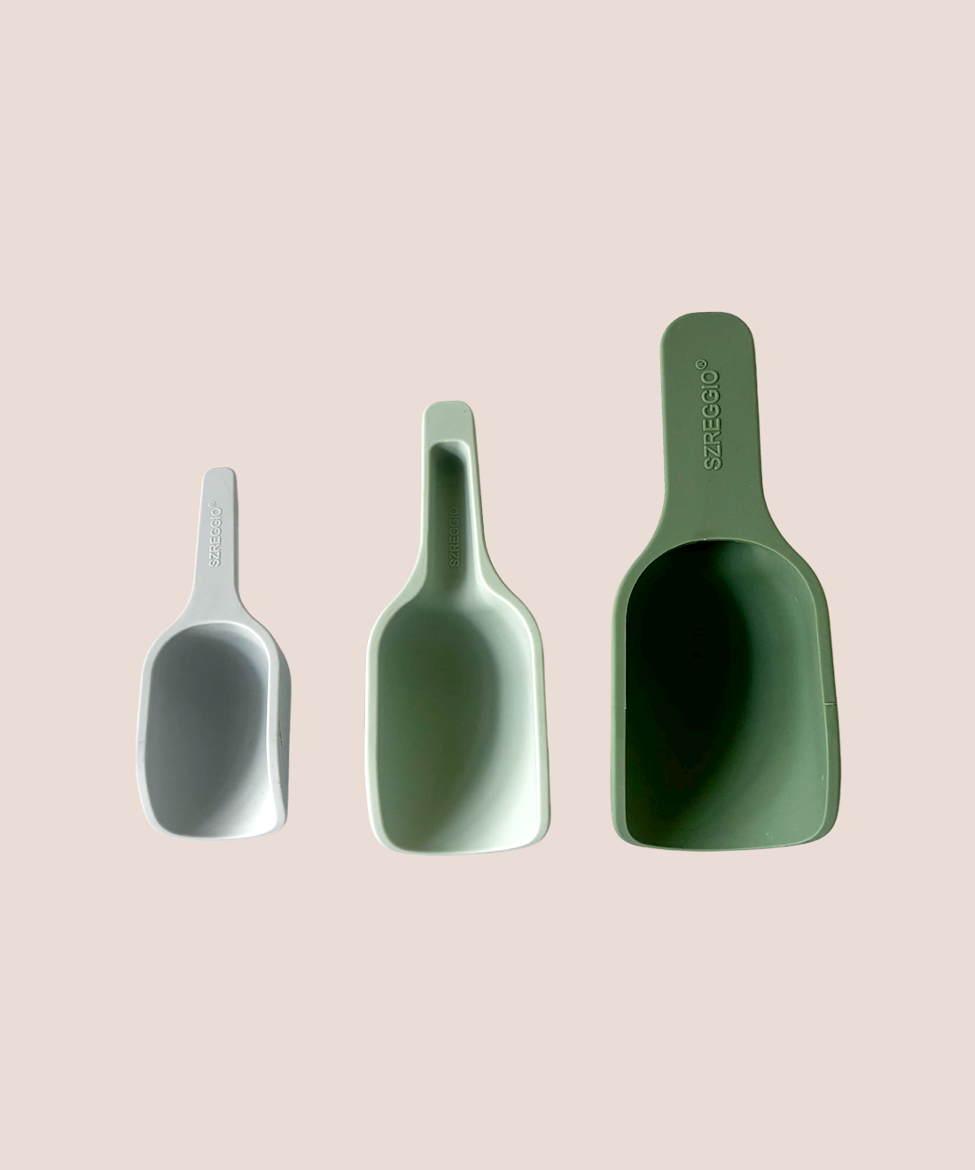Silicone Scoop Set (3 scoops)