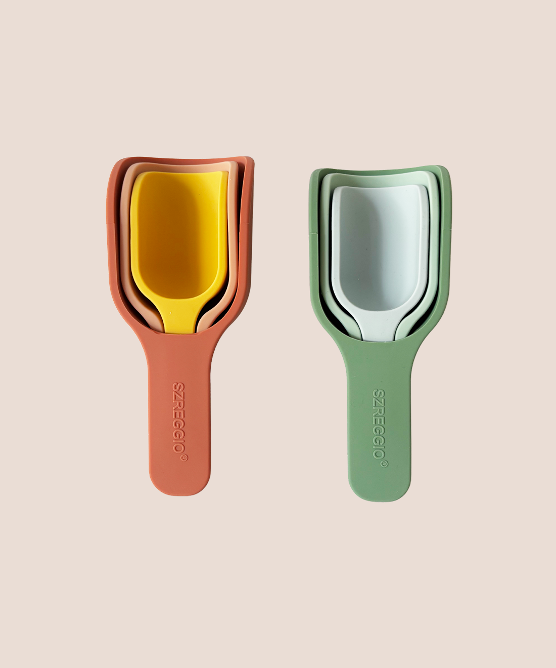 Silicone Scoop Set (3 scoops)