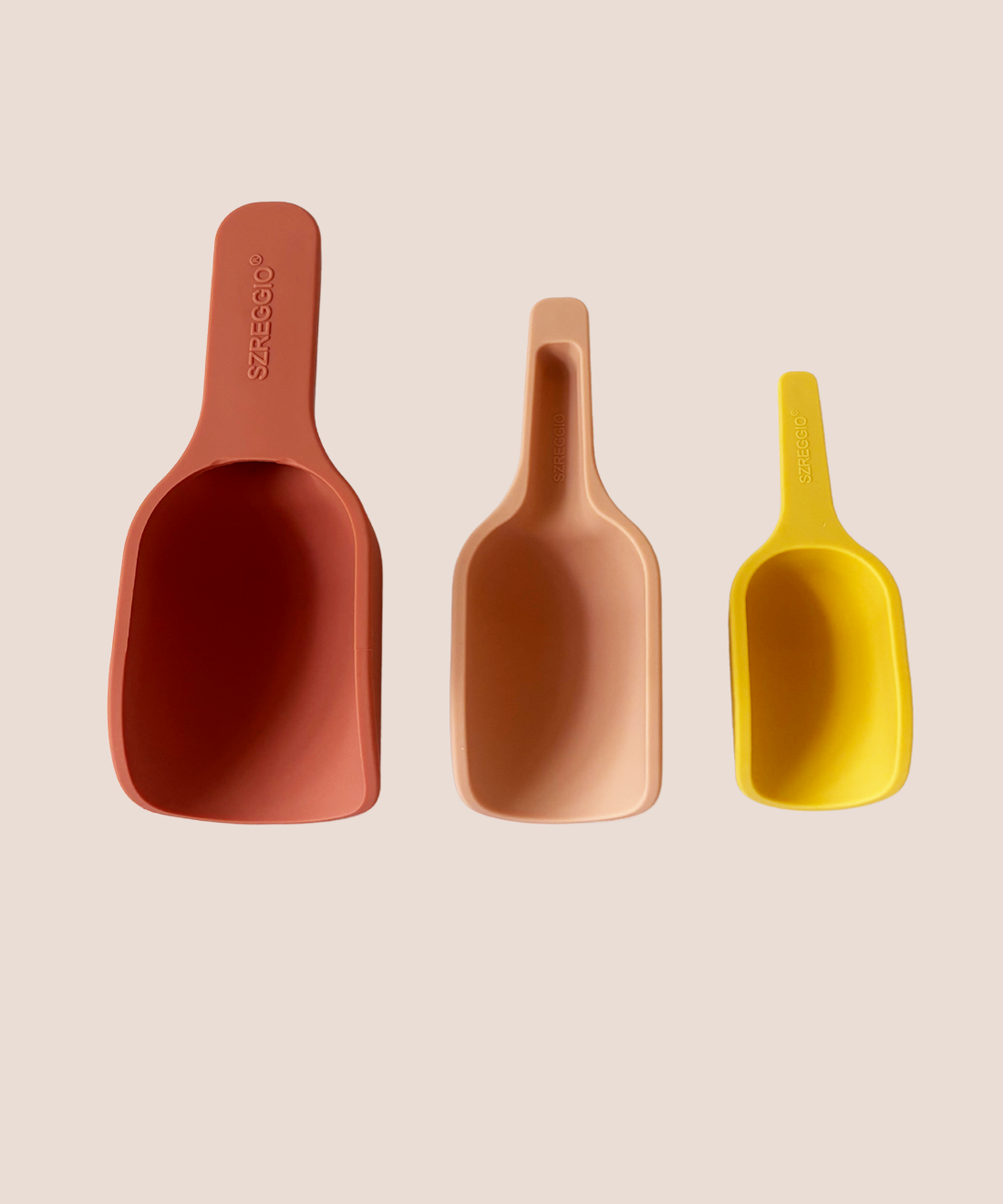 Silicone Scoop Set (3 scoops)