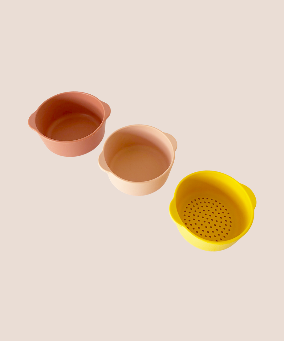 Silicone Bowl Set (3 bowls)