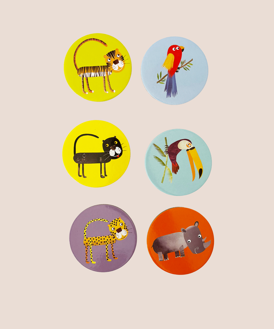 Animal Matching & Memory Tokens