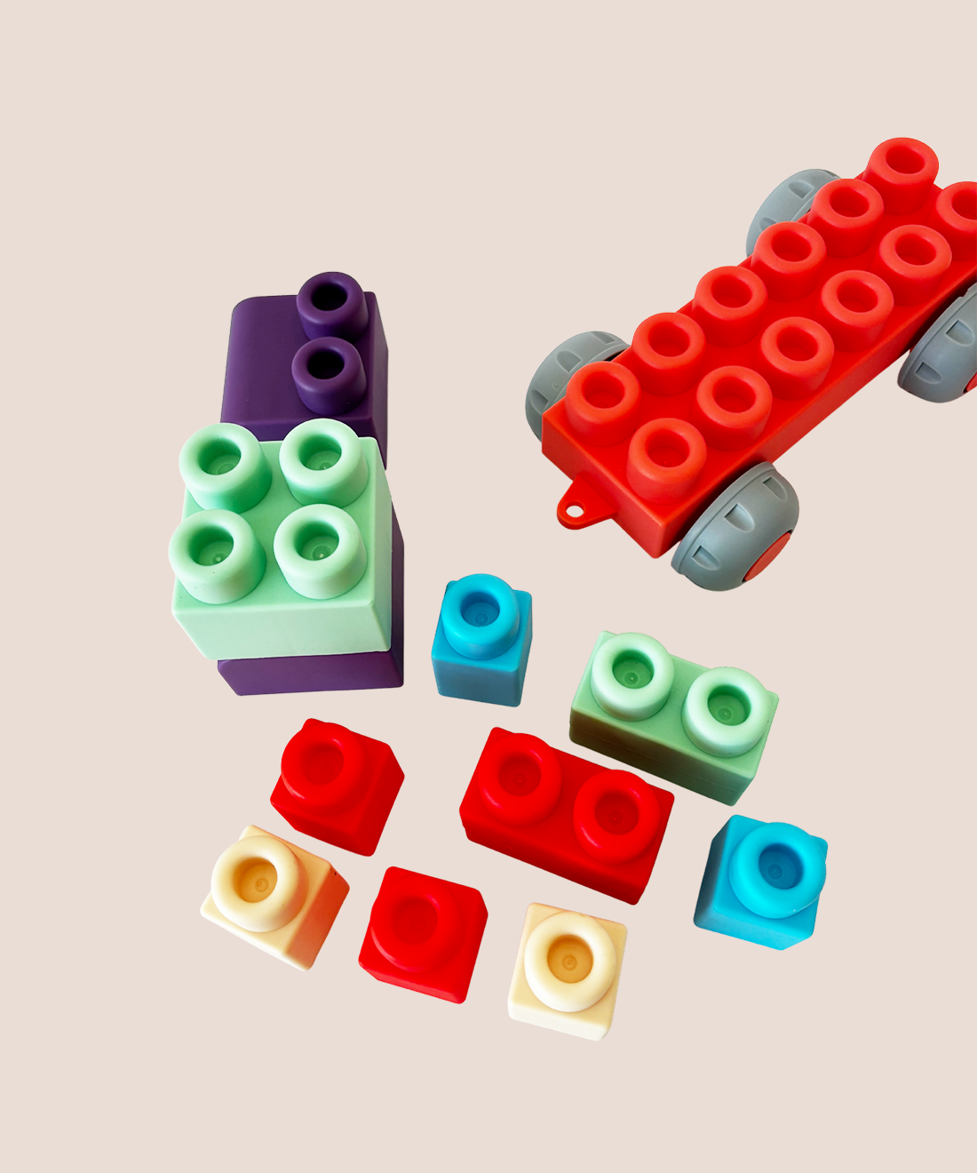 Lego & Train Set (Large blocks)