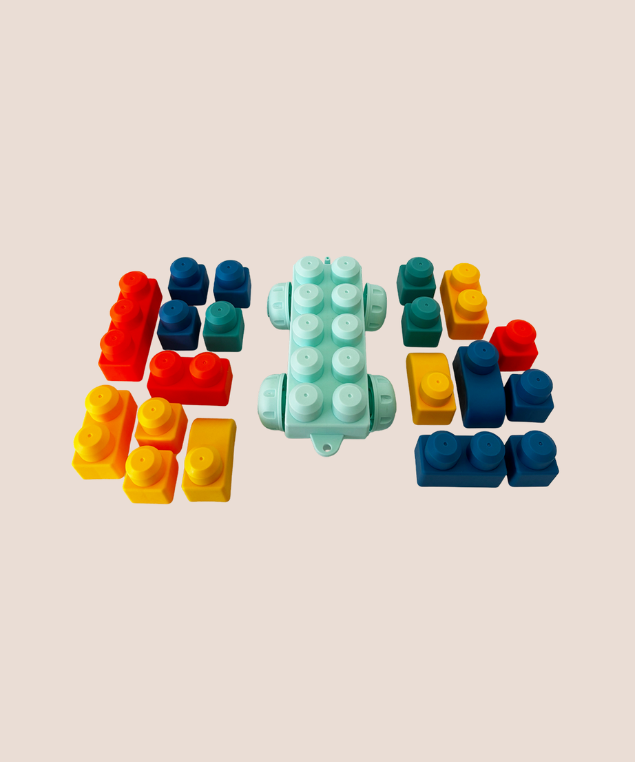 Lego & Train Set (Large blocks)
