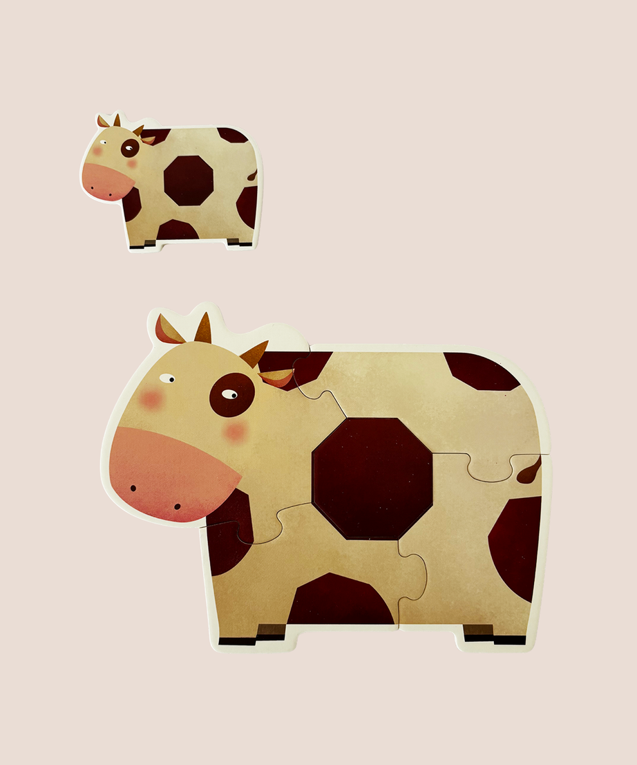 Advanced Animal Puzzles - 4 Puzzle Set