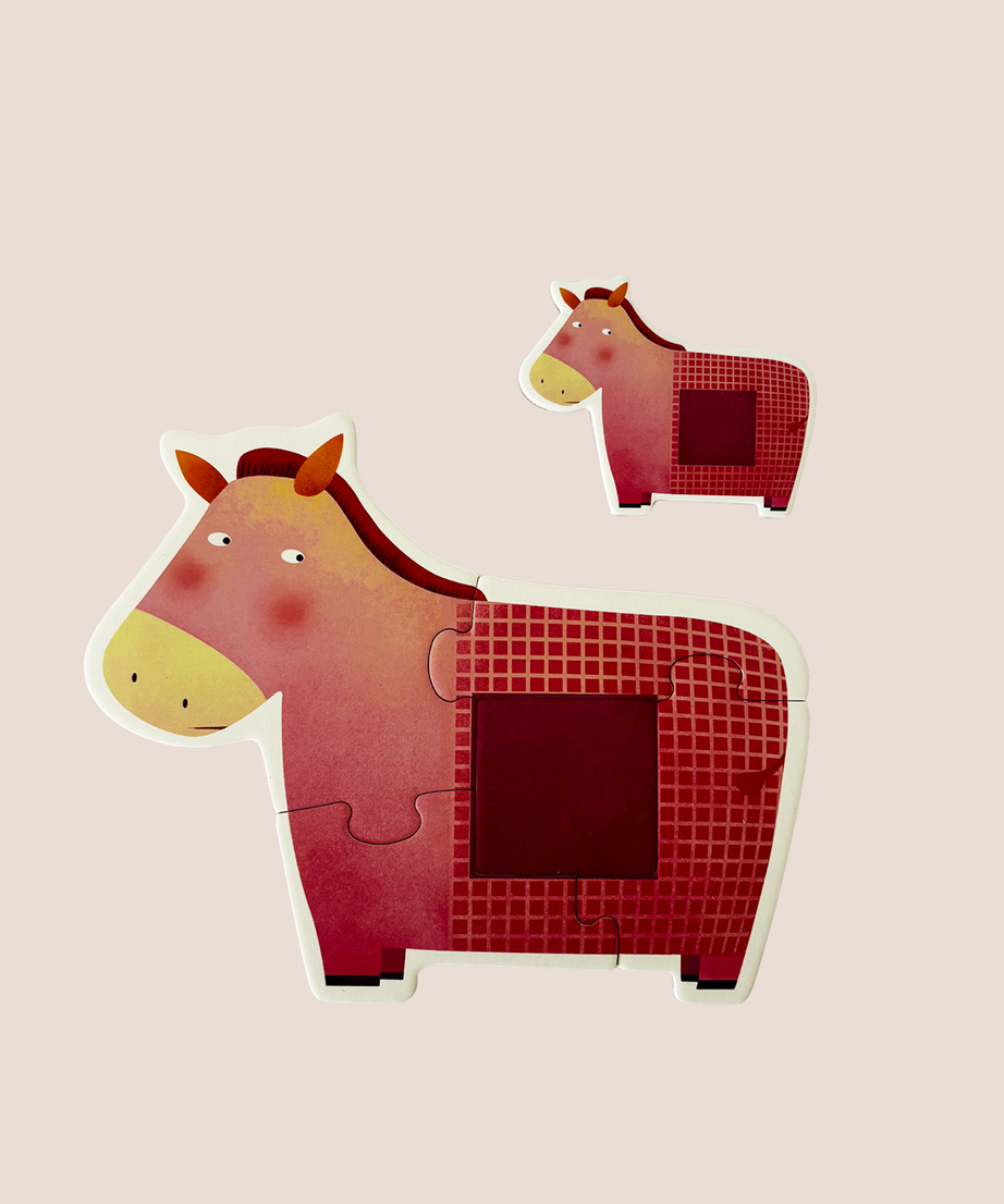 Advanced Animal Puzzles - 4 Puzzle Set