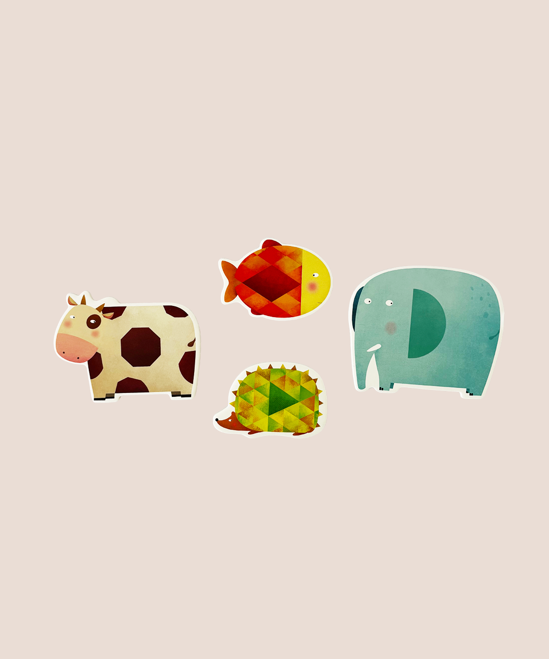 Advanced Animal Puzzles - 4 Puzzle Set