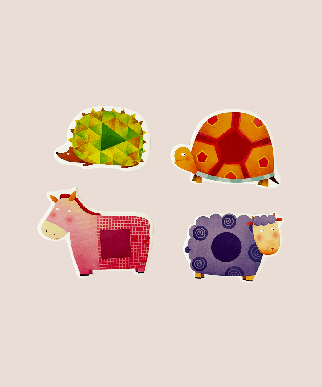 Advanced Animal Puzzles - 4 Puzzle Set