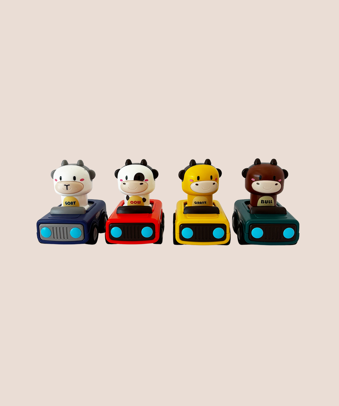 Push & Go Cars (4-cars)