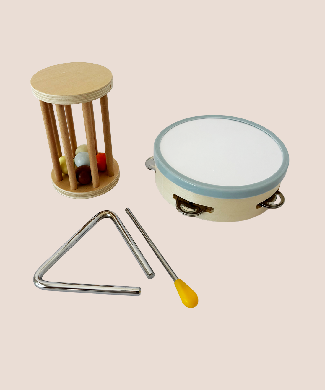 7-piece Wooden Music Set