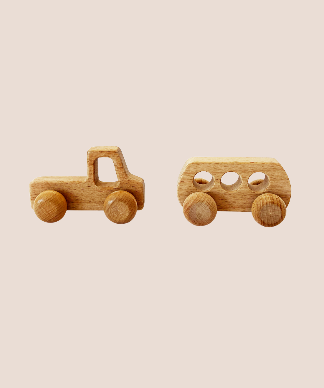 Wooden Cars (2-cars)