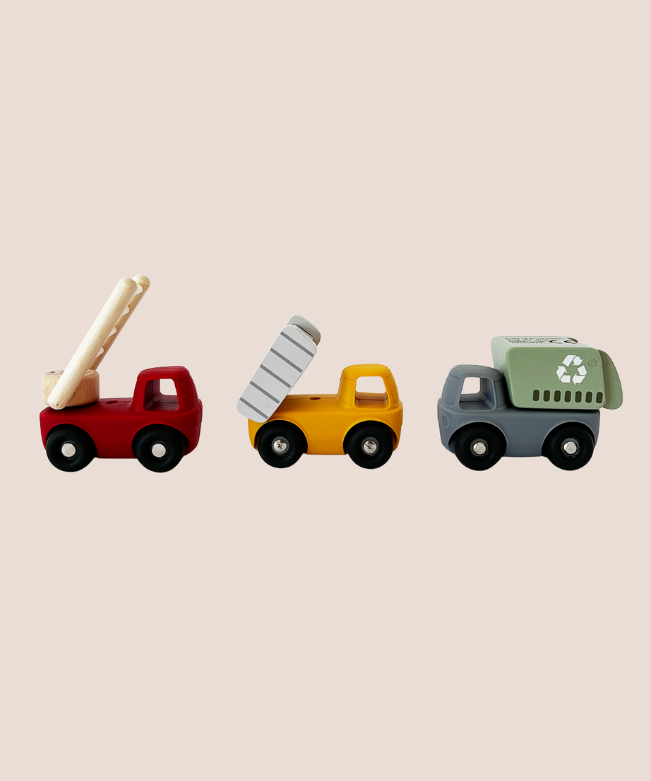 Silicone Cars (3-cars)