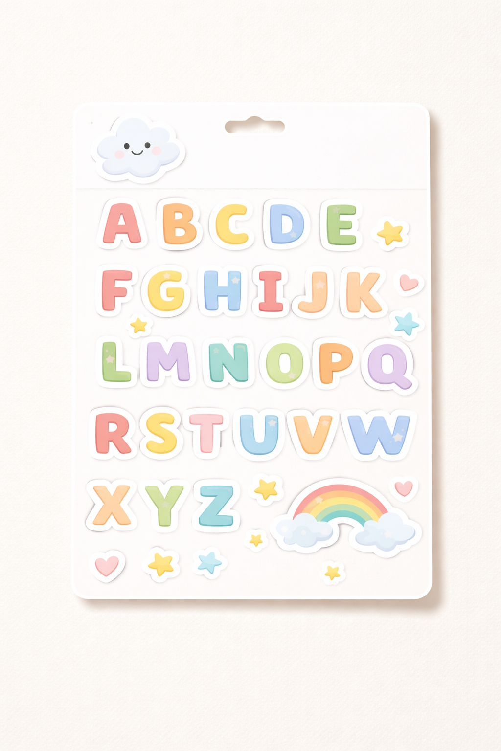 LOOSH Alphabet stickers