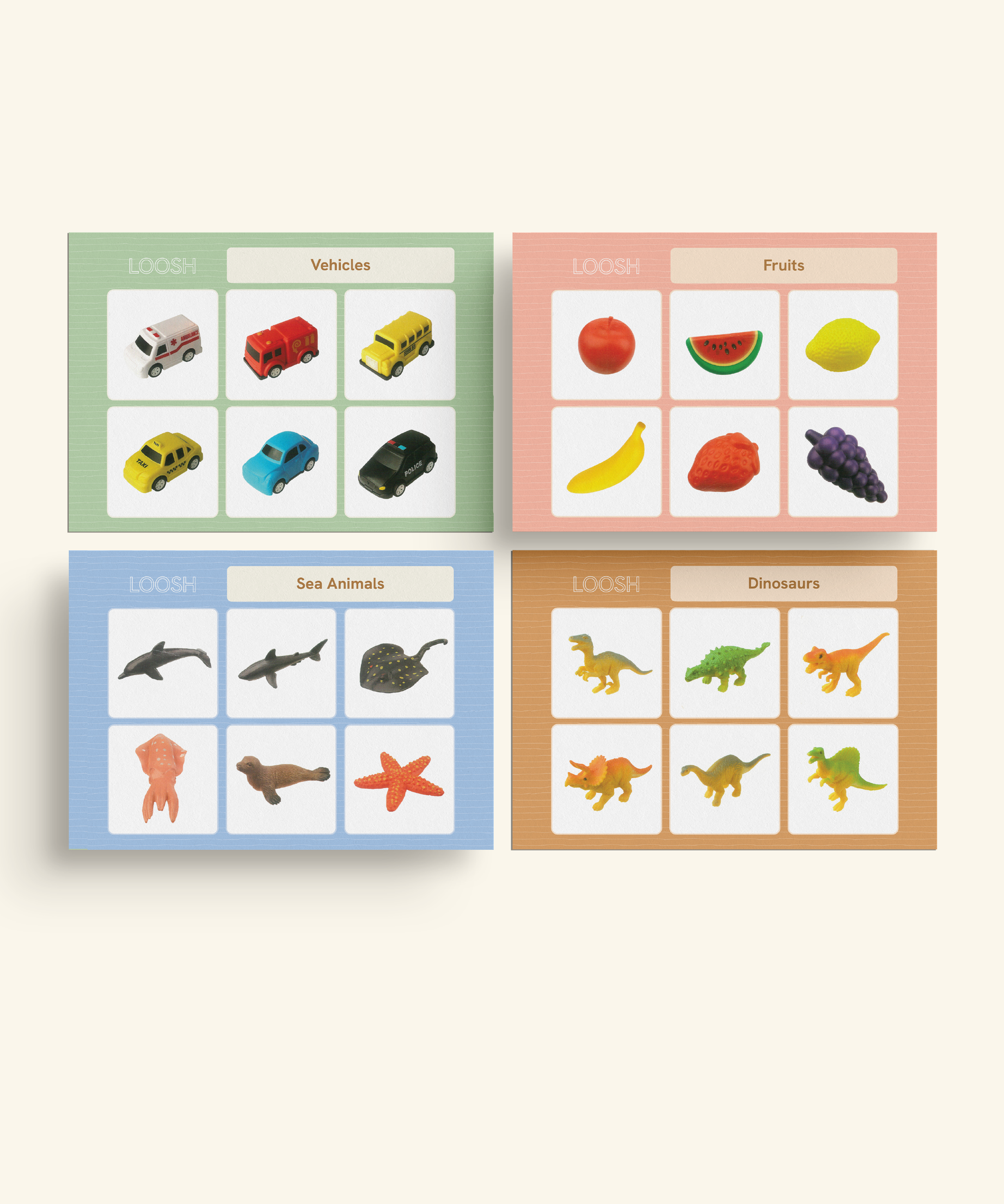 LOOSH 8-Theme Sorting Set
