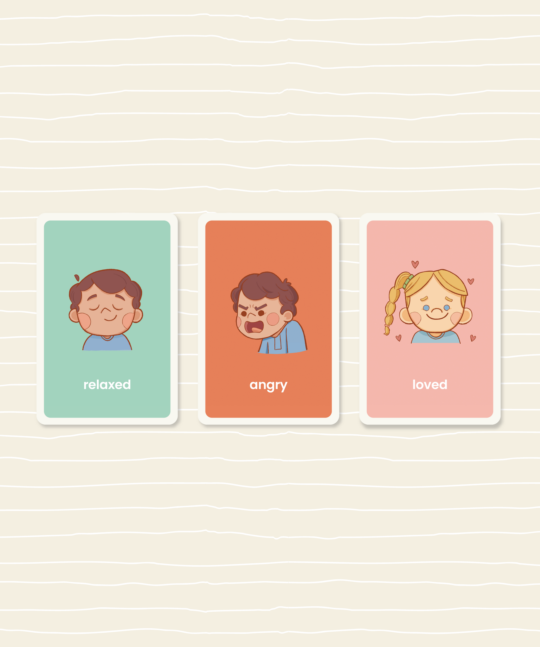 LOOSH Big Feelings Flashcard Activity