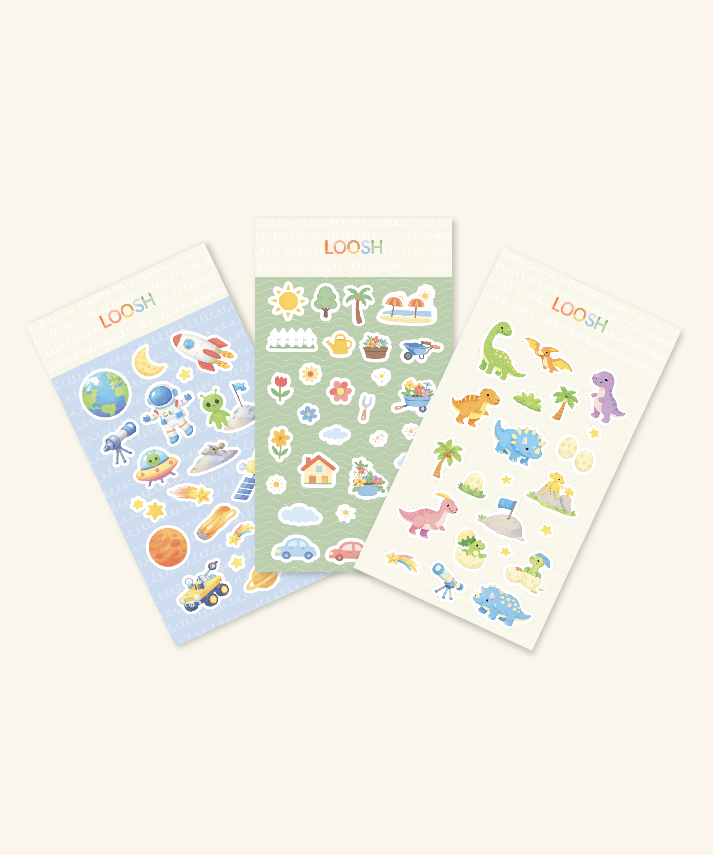LOOSH Stickers - Single Sheet