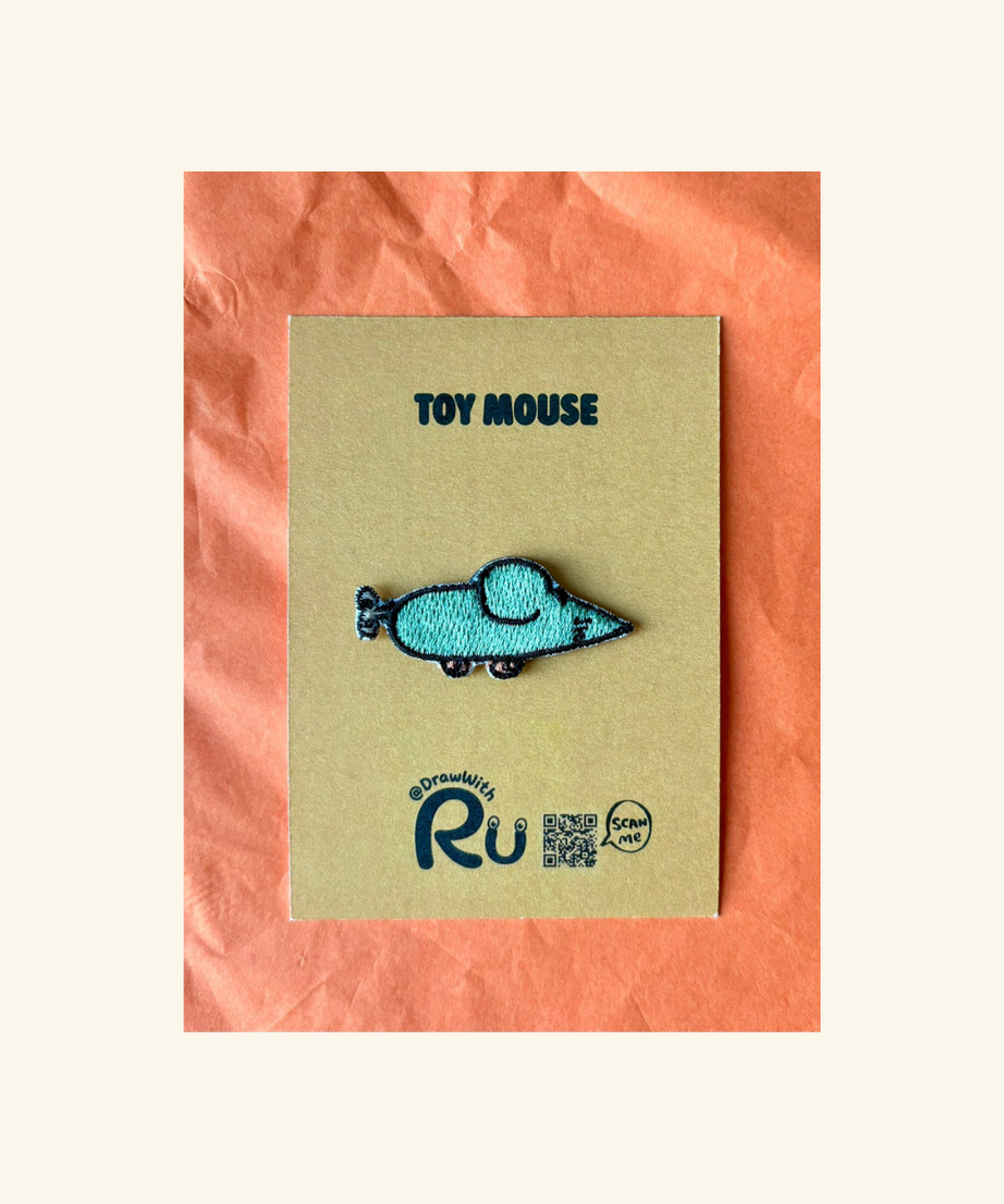 Ru – Embroidered Iron-On Patches