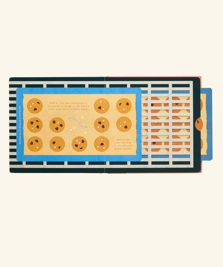 Cook A Book (Interactive Recipe Books For Toddlers)