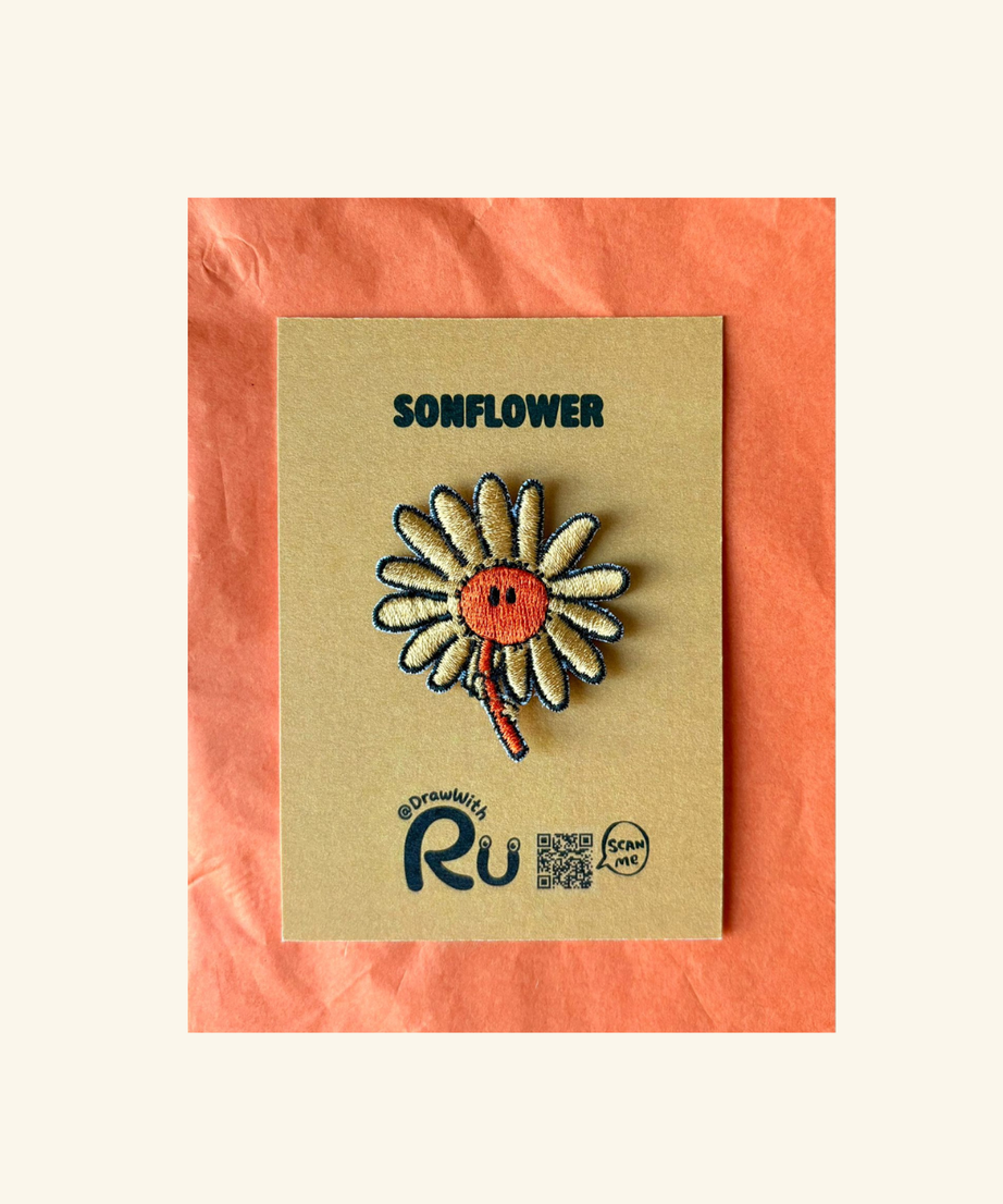 Ru – Embroidered Magnetic Brooches