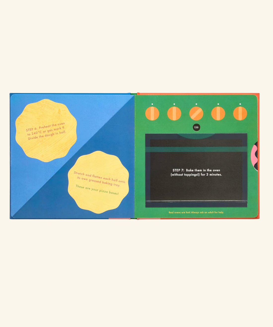 Cook A Book (Interactive Recipe Books For Toddlers)