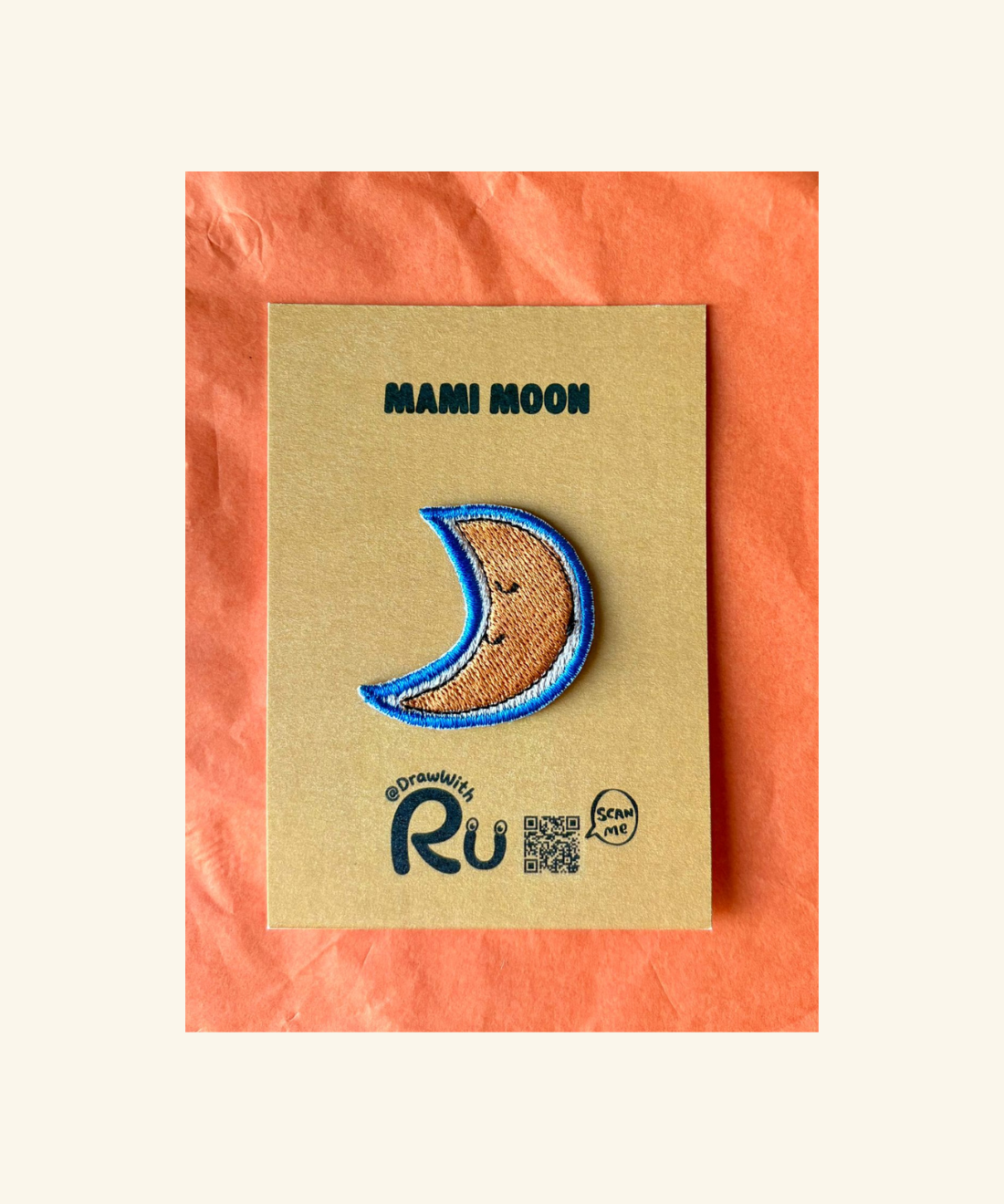 Ru – Embroidered Iron-On Patches