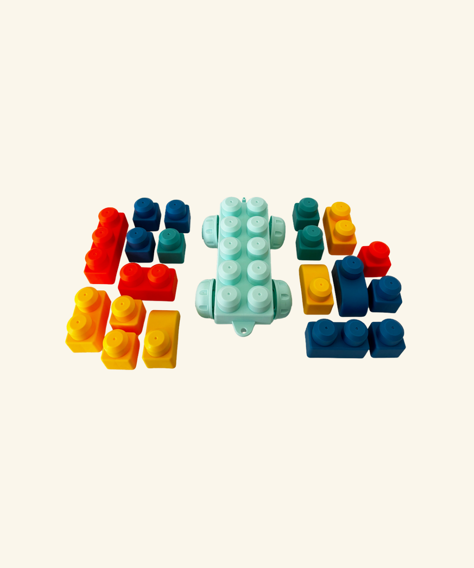 Lego & Train Set (Large blocks)