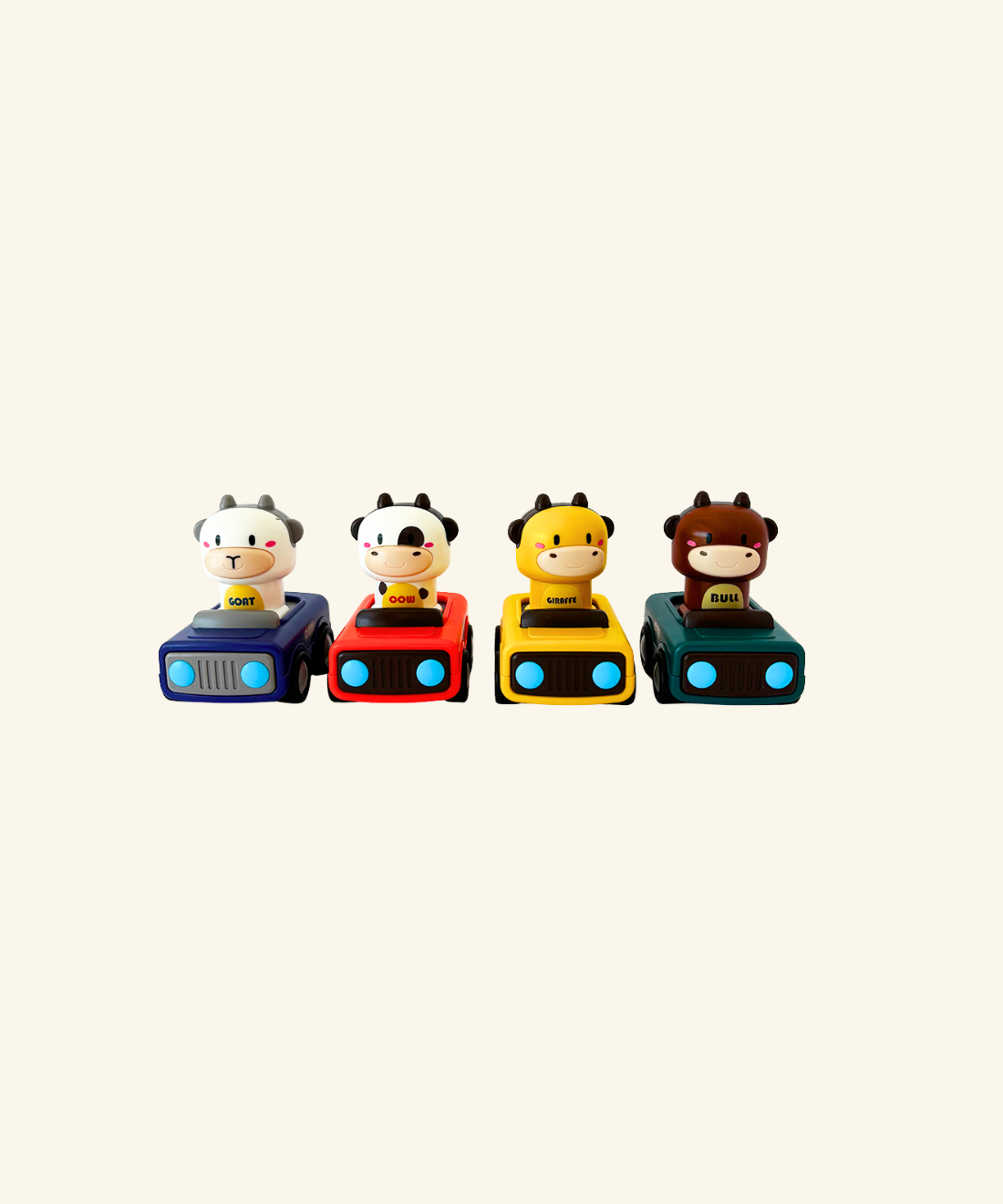 Push & Go Cars (4-cars)