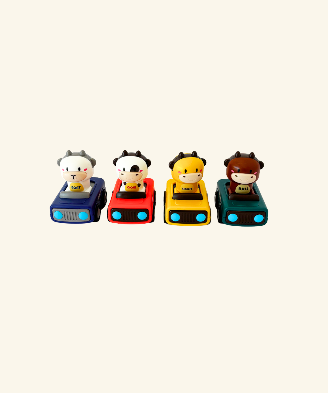 Push & Go Cars (4-cars)