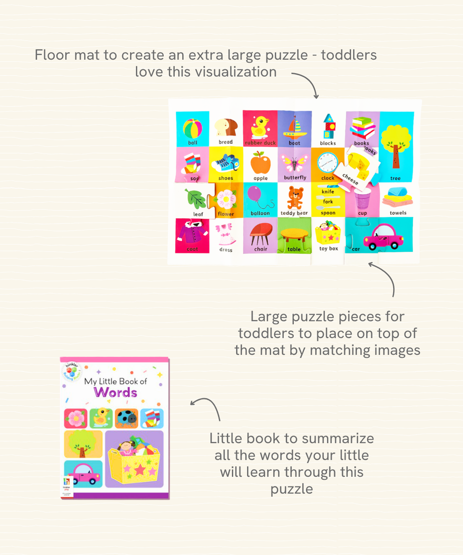First Words Large Floor Puzzle