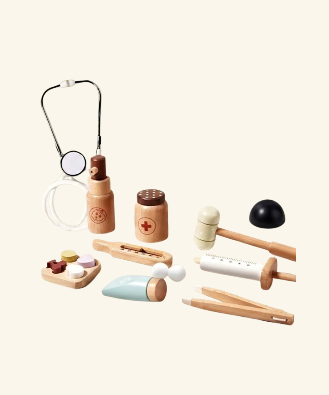 Wooden Doctor Kit