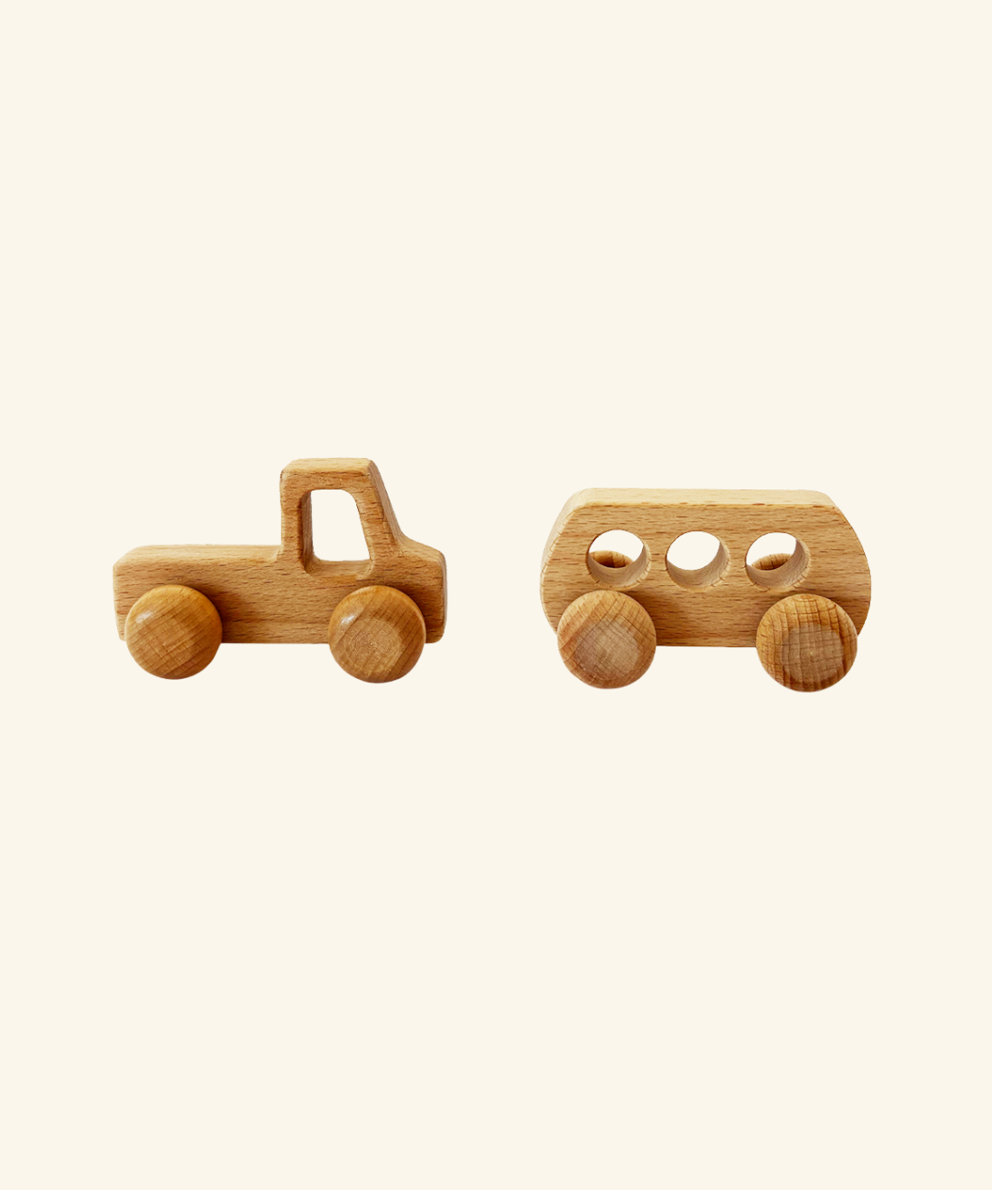 Wooden Cars (2-cars)